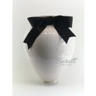 Amfóra urna antik, fekete szalaggal